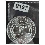 Intaglio Mint 1 oz 999 Fine Silver Round $240