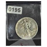 1921 Walking Liberty Silver Half Dollar $450