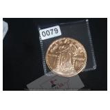 Standing Liberty Copper Round Proof $130