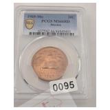 1969-Mo Mexico 20 Centavos PCGS MS66RD $95