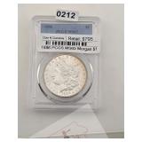 1886 PCGS MS65 Silver Morgan Dollar $1590