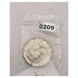1964 Kennedy Silver Half Dollar Coin $130