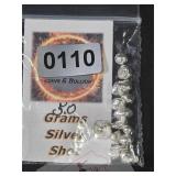 5 Grams Fine Pure Silver Shot Bullion $130