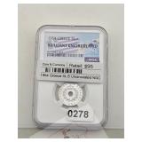 1954 Greece 5 Lepta BU Uncirculated NGC $190