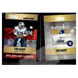 Tom Brady 2000 Rookie Phenoms RC