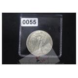 1945 Walking Liberty Silver Half Dollar $130