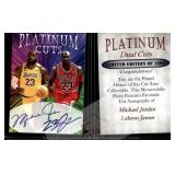 Platinum Cuts Jordan LeBron Facsimile