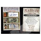 Platinum Cuts Hogan Rock Cena Facsimile