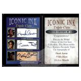 Aaron Mays Mantle Iconic Ink Facsimile Autos