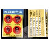 Pete Rose 1963 Topps Rookie Reprint