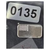 American Flag Silver Bullion Ingot Bar $130