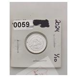 2024 Mexico Libertad 1/10 Silver Coin $1100