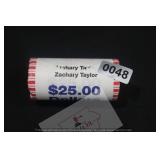 Zachary Taylor Presidential Dollar Roll $130