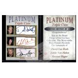 Platinum Cuts Roth Van Halen Hagar Facsimile Autos