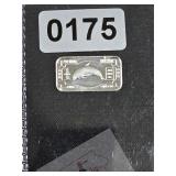 Fine Silver Dolphin Bar Bullion Art Coin $130