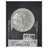 2022 Mexico Libertad .999 Silver Coin $670