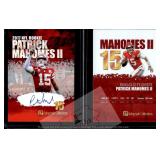 Patrick Mahomes 2017 Auto Collection RC Facsimile