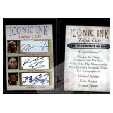 Iconic Ink Jordan Bryant James Facsimile Autos