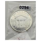 The White House 1oz .999 Silver Round $240