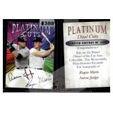 Platinum Cuts Judge Roger Maris Auto Facsimile