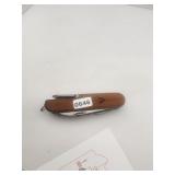Vintage Wood Pocket Knife Tool $130