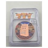 ICG MS70 Jackpot 1 oz Copper Round $440