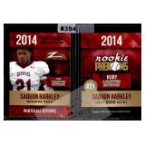 Saquon Barkley 2014 Rookie Phenoms HS Rookie RC