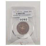 1974-Mo Mexico 20C Copper PCGS MS66RB $190
