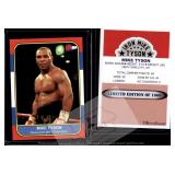 Mike Tyson Sports Journal Champion Promo Card