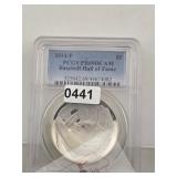 2014-P Baseball Hall of Fame Silver DCAM $240