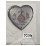 2025 THE FINAL CENT COPPER HEART TOKEN $130