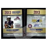 Patrick Mahomes 2013 HS Rookie Phenoms RC