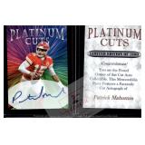 Patrick Mahomes Platinum Cuts Auto Facsimile