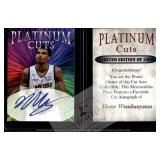 Victor Wembanyama Platinum Cuts Facsimile