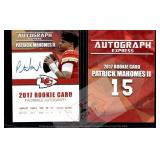Patrick Mahomes 2017 Autograph Express Facsimile