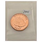 United States of No Fucks Copper Token $130