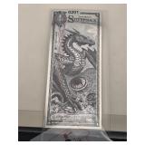 2024 Silver Dragon 1/1000 Troy Ounce $130