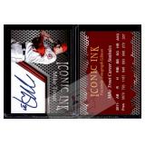 Mike Trout Iconic Ink Auto Facsimile Card