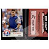 Tom Brady Baseball Rookie Promo Card RC