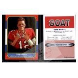 Tom Brady Sports Journal Retirement Card