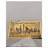 Dallas Fort Worth Texas Aurum Note $130
