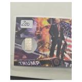 Trump 1 Gram Fine Silver Bar