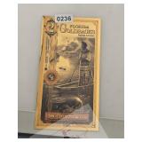 2 Florida Goldback 1/500 Troy Ounce Gold $130