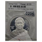 Dan Marino 1oz Silver Limited Edition $310
