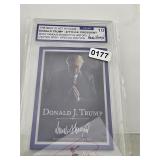 Donald Trump Mugshot Prayer Card GEM 10 $130