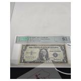 1935F $1 Silver Certificate PMG 65 EPQ $130