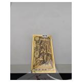 Washington DC 1 Goldback 24K Note $130