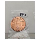 2nd Amendment We The People Copper Round $130
