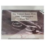 1996 United States Mint Uncirculated Coin Set$130