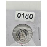 MSG 1 Gram .999 Fine Silver Round